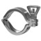 Steel & Obrien 2" I-Line Clamp, Single Pin w/Cross Hole Nut - 304SS 13IS-2-304 - alternate 1